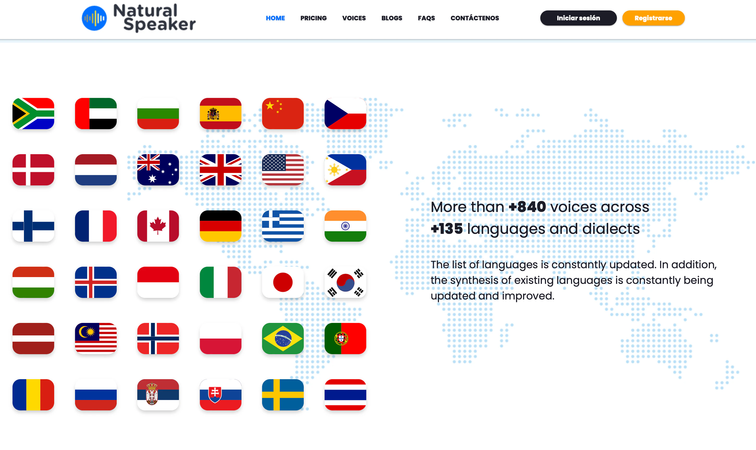 screenshot of Natural Speaker